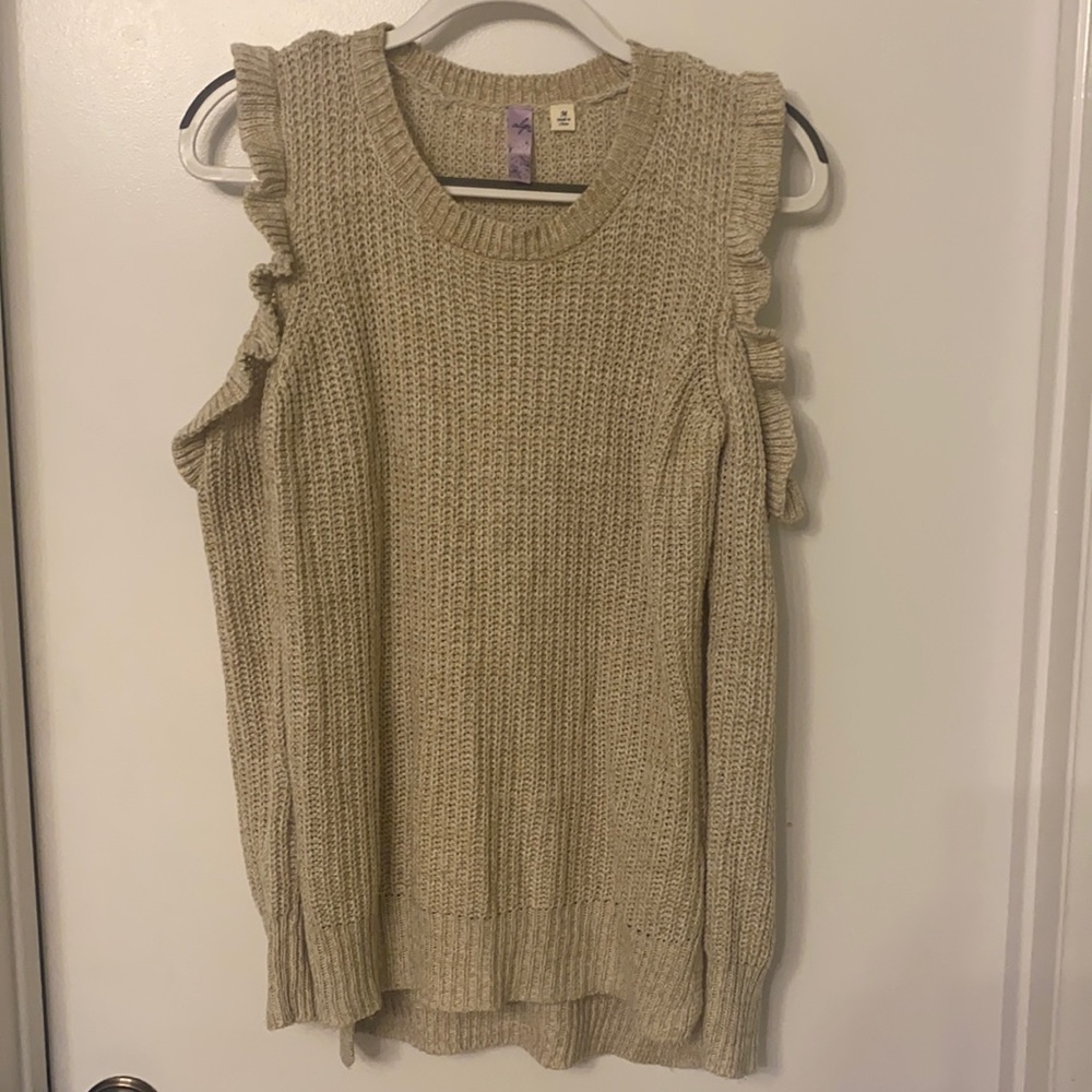 Tan sweater from Francesca’s